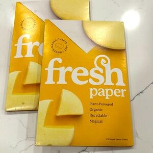 NWT Fresh Glow Co Cheese 🧀 Paper Bundle of 2